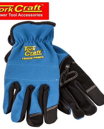 GLOVE BLUE WITH PU PALM SIZE SMALL MULTI PURPOSE