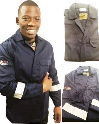 OVERALL F/ACID JACKET NAVY D59 SABS 40 - MAB2558