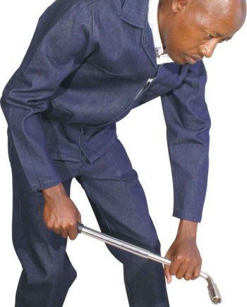 OVERALL 2PC STD DENIM 36 (092) - MAB2805