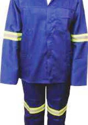 OVERALL 2PC REFLECTIVE ROYAL BLUE 34/087 - MAB2852 - 