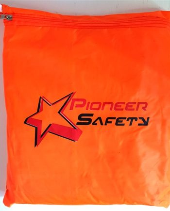 RAINSUIT RUBBERISED HI-VIS REFL TAPE  ORANGE S