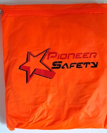 RAINSUIT RUBBERISED HI-VIS REFL TAPE  ORANGE LRG