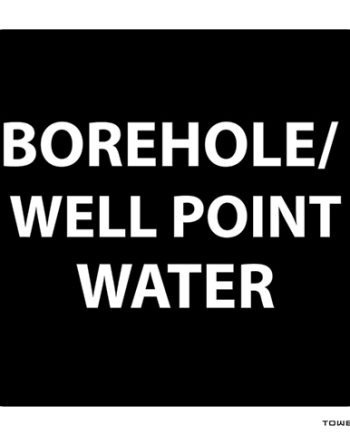 SIGN BOREHOLE 4 SCREWPLUGS&DBL SD TAPE