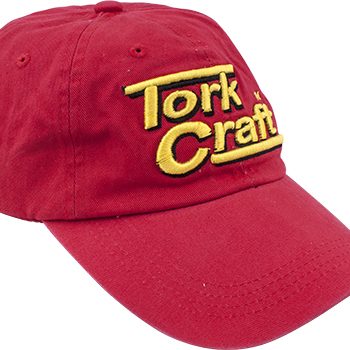 TORK CRAFT BASE BALL CAP RED ONE SIZE FITS ALL