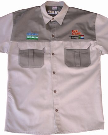 TORK CRAFT VERMONT BUSH SHIRT KHAKI X-LARGE 100% COTTON