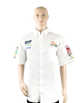 TORK CRAFT VERMONT MENS - WHITE COTTON SHIRT -  2XLARGE