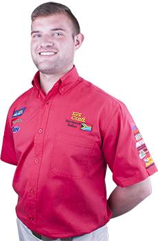 TORK CRAFT VERMONT MENS RED COTTON SHIRT - SMALL