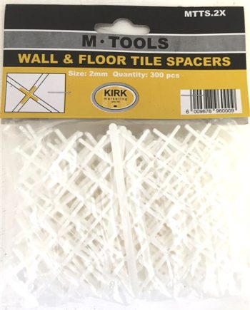TILE SPACERS 2MM BOX 300