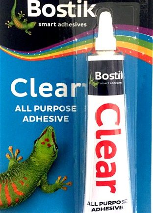 ADHESIVE CLEAR BOSTIK   25ML BLIST