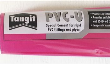 ADHESIVE PVC PIPE CEMENT TANGIT 100ML H/P