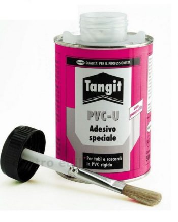 ADHESIVE PVC PIPE CEMENT TANGIT 500ML H/P