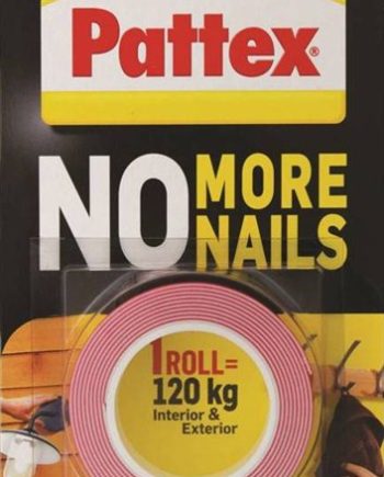 ADHESIVE NO MORE NAILS TAPE 120KG PATTEX