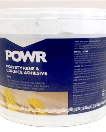 ADHESIVE POLYSTYRENE BUCKET 1KG POWR