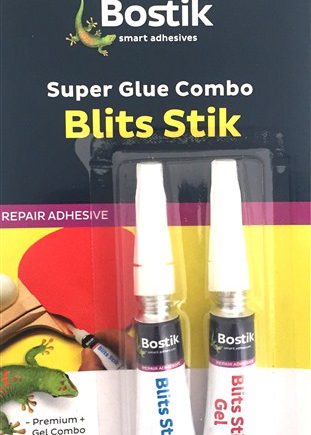 ADHESIVE SUPERGEL BLITS STICK COMBO PACK BOSTIK
