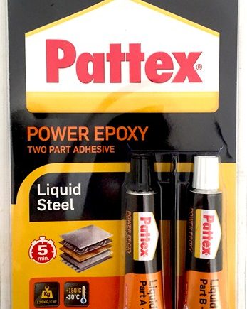 ADHESIVE EPOXY PATTEX METAL REPAIR 22ML CARDED
