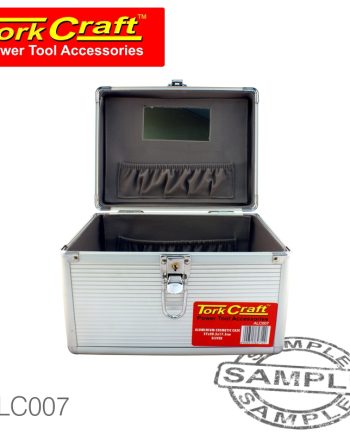 Aluminium Cosmetic Case 27 X 20.5 X 17.5 Silver Stripe Form Surface