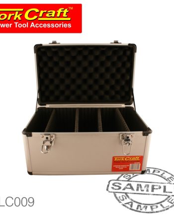 Aluminium Ammunition Case 40.6 X 25.4 X 22.2 Silver Dots Form Surface