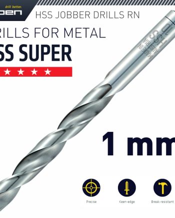 Alpen Hss Super Drill Bit 1Mm 3/Pack