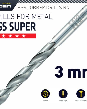 Alpen Hss Super Drill Bit 3Mm 3/Pack