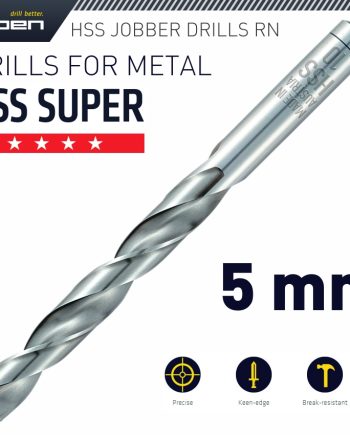 Alpen Hss Super Drill Bit 5Mm 2/Pack
