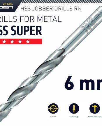 Alpen Hss Super Drill Bit 6Mm 1/Pack (18206)