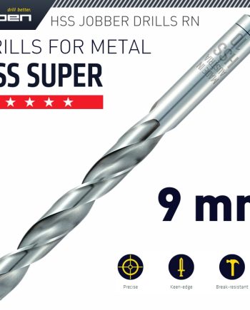 Alpen Hss Super Drill Bit 9Mm