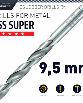 Alpen Hss Super Drill Bit 9.5Mm