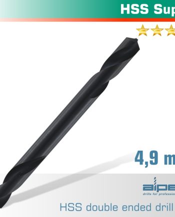 Alpen Hss Super Drill Bit Double Ended 4.9Mm Pouched