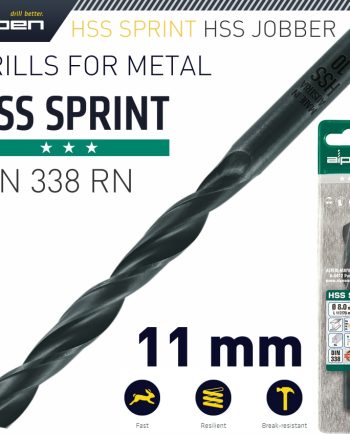 Alpen Hss Sprint Drill Bit 11Mm 1/Pack