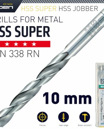 Alpen Hss Super Drill Bit 10Mm Bulk