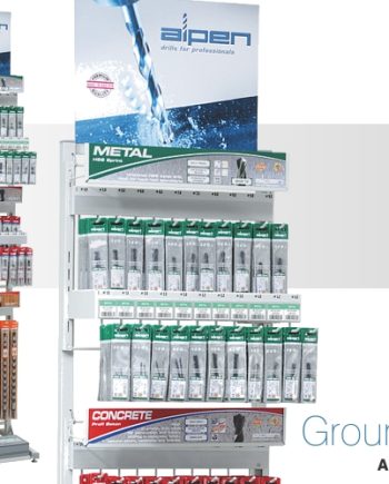 Alpen Alpen Ground Display For 3 Modules 0.5 X 2M Slinky