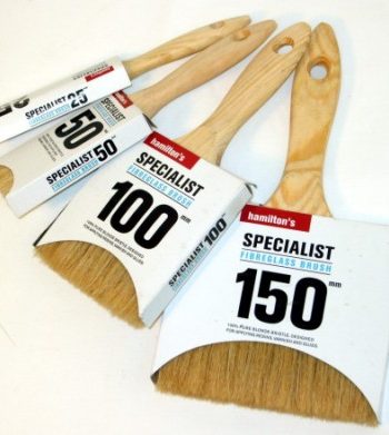 PAINT BRUSH HAMILTON F/GLASS 150MM 1460
