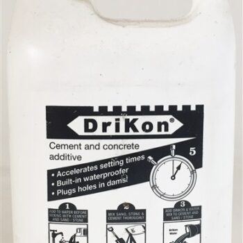 DRIKON CEMENT DRYING COMPOUND 5LTR