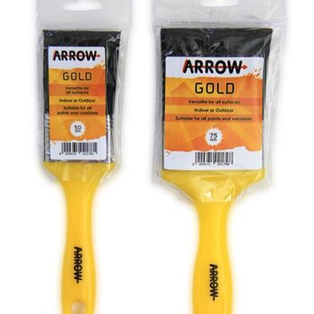 PAINT BRUSH GOLD  12MM