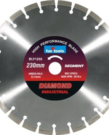 BLADE FOX DIAMOND SEG IND A-GRADE 230MM - BLY1255