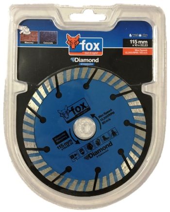 Blade Fox Diam Curved 115mm Std