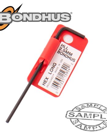Bondhus Hex End L-Wrench 2.5Mm Proguard Single Bondhus