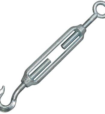TURNBUCKLE HOOK & EYE 12MM GALV GRH059