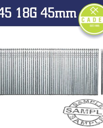 Cadex T45 Brad Nail 18G 45Mm Galv 5000Pce