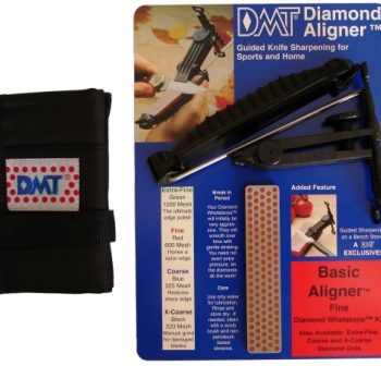 Dmt Aligner Knife Sharpening Kit Fine Red Stone Only With Pouch