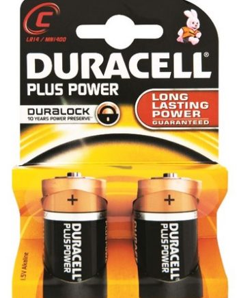 DURACELL BATTERY PLUS PWR C-CEL 2X10 CRD BX - DUR023215