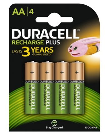 Duracell Battery Rechargable Aa 3Yr 4X10 Box