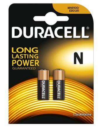 Duracell Battery Alkaline N2 2X10 Card Box