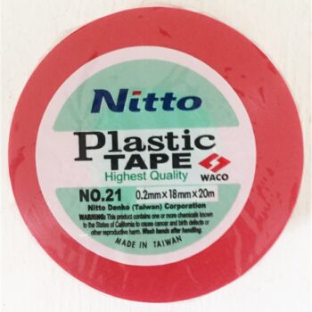 INSULATION TAPE NITTO 20MT RED