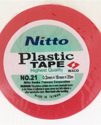 INSULATION TAPE NITTO 20MT RED - 