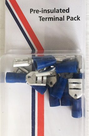 TERMINAL PP INS RING 6.5MM PKT10 PRPK1