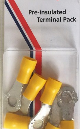 TERMINAL PP INS RING 6.5MM PKT8 PRPK4