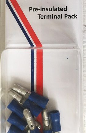 TERMINAL PP INSUL PIGBACK DISCON 6.35X0.8MM PKT6 PRPK23