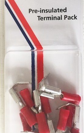 TERMINAL PP INSUL MALE BULLET CONN 4MM PKT8 PRPK25