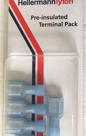 TERMINAL PP INSUL FEM DISCON 6.35X0.8MM PKT8 PRPK35